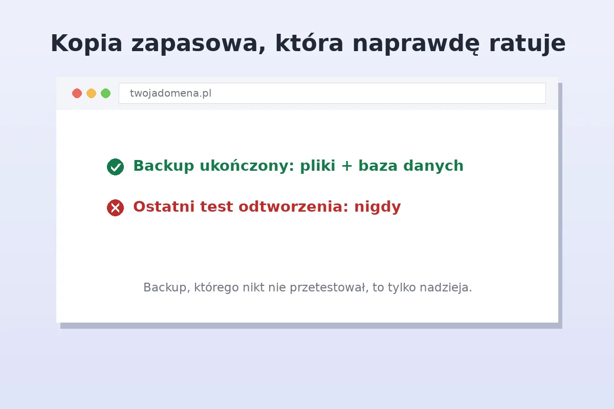 Kopia zapasowa strony WordPress